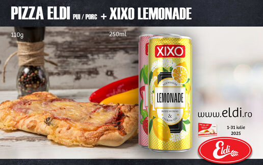 PIZZA ELDI + XIXO LEMONADE