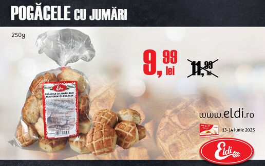 POGĂCELE CU JUMĂRI - preț special