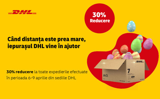 Paștele e mai aproape cu DHL