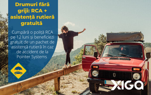 Pachet RCA + asistență rutieră în caz de accident
