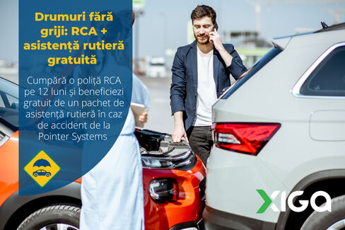 Pachet RCA + asistență rutieră în caz de accident