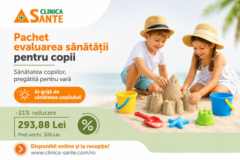 Pachet evaluare a sănătății pentru copii