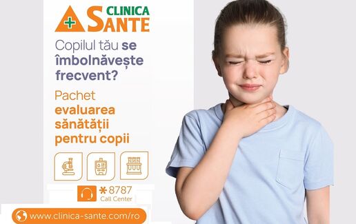 Pachet evaluare a sănătății pentru copii