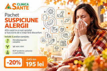 Pachet suspiciune alergii