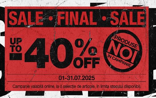 Pana la 40% reducere