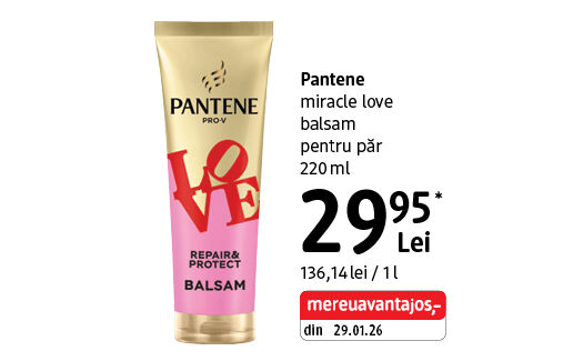 Pantene balsam pentru păr