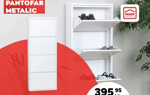 Pantofar metalic modern