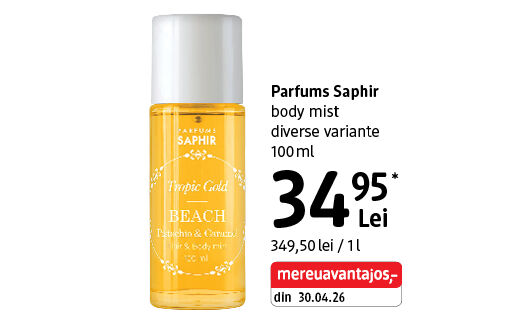 Parfums Saphir Body Mist