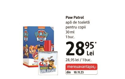 Paw Patrol apă de toaletă