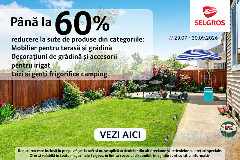 Ofertă Pentru terasă și grădină - Selgros
