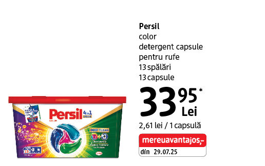 Persil color capsule