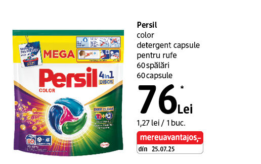 Persil color capsule