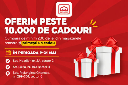 Peste 10.000 de cadouri