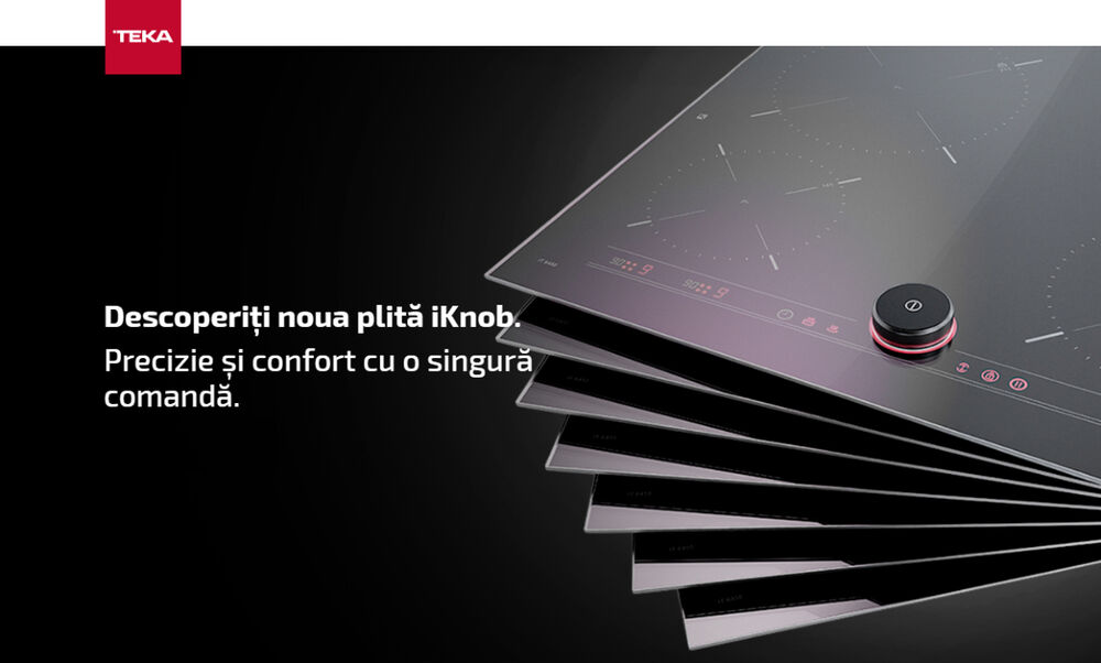 Plită electrică cu inducţie iKnob
