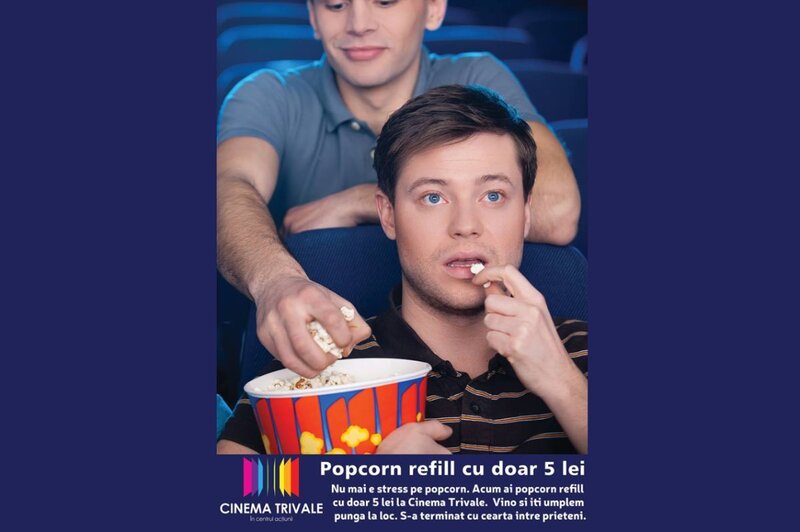 Ofertă Popcorn Refill cu doar 5 lei - Cinema Trivale