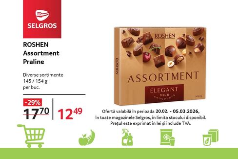 Praline Roshen Assortment