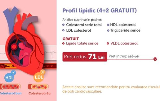 Profil Lipidic (4+2 Gratuit)