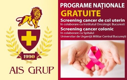 Ofertă Programe naționale gratuite - AIS Pharma & Clinics