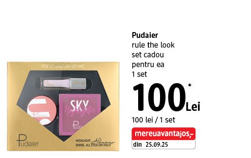 Pudaier rule the look set