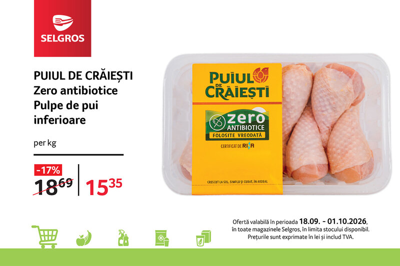 Ofertă Puiul de Crăiești - Selgros
