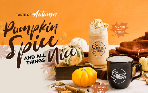 Pumpkin Spice Chiller & Latte