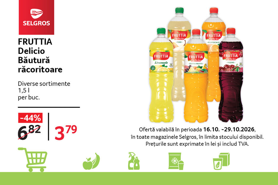 Răcoritoare Fruttia Delicio