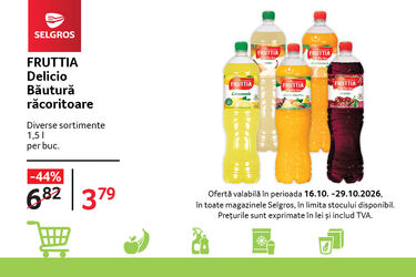 Răcoritoare Fruttia Delicio