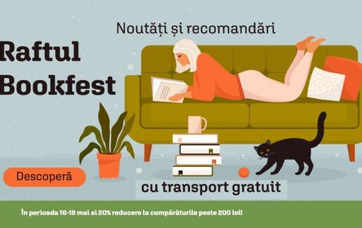 Raftul Bookfest Cărturești