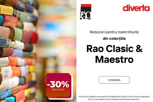 Rao Clasic și Maestro – 30% reducere