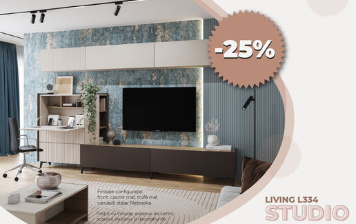 Reducere -25% la Living Studio L334