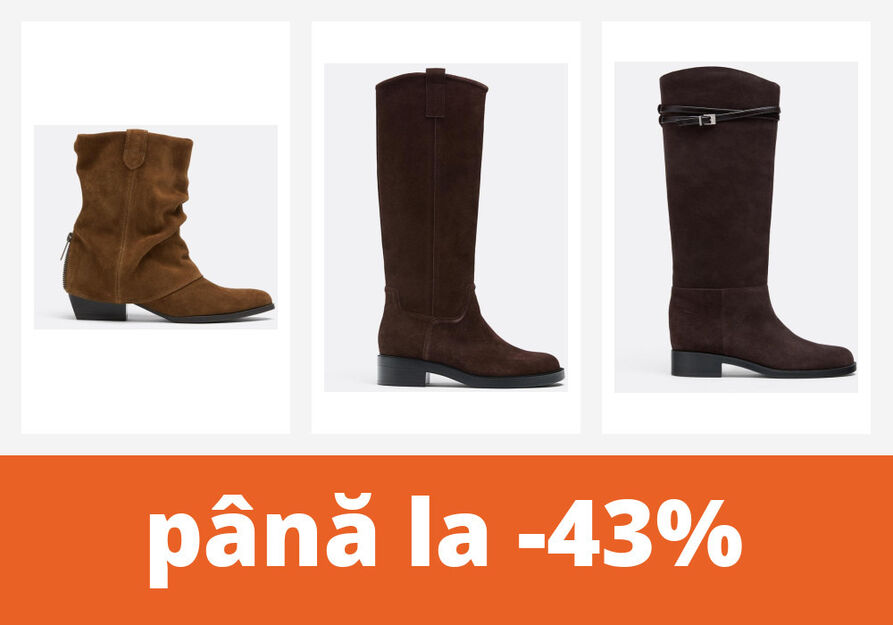 Reduceri de azi: până la -43%