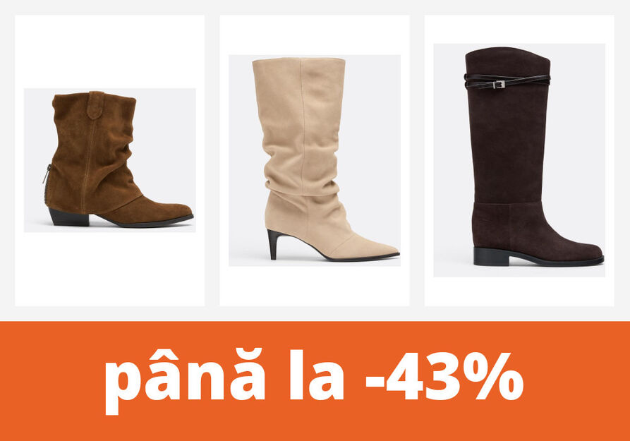 Reduceri de azi: până la -43%