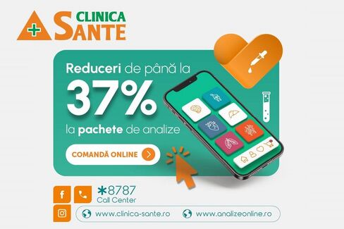 Reduceri de până la 37% la pachete de analize