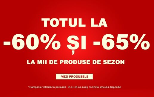 Reduceri de până la 65% la Sense