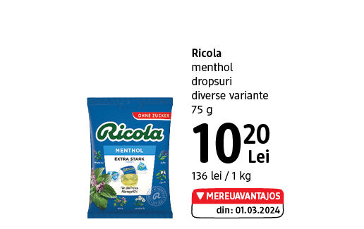 Ricola dropsuri