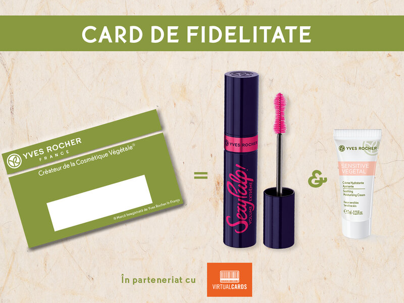 Ofertă Rimel Crazy Sexy Pulp + mini cremă OFERITE - Yves Rocher