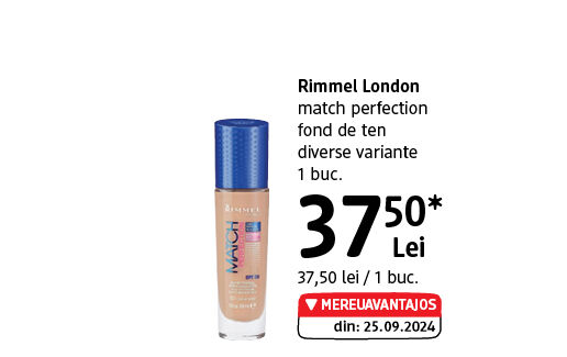 Rimmel London fond de ten