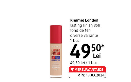 Rimmel London fond de ten