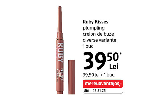 Ruby Kisses creion buze