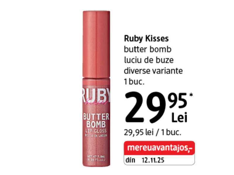 Ofertă Ruby Kisses luciu de buze - dm