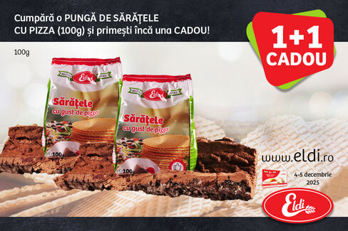 SĂRĂȚELE CU PIZZA 1+1 Cadou!