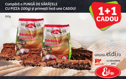 SĂRĂȚELE CU PIZZA 1+1 Cadou!