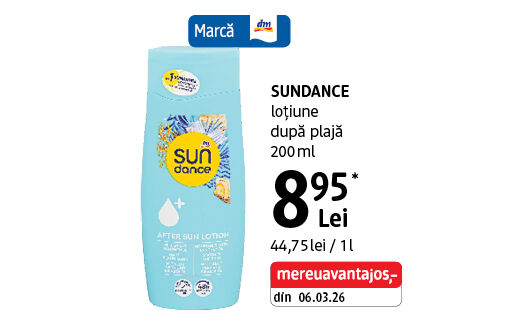 SUNDANCE loțiune după plajă