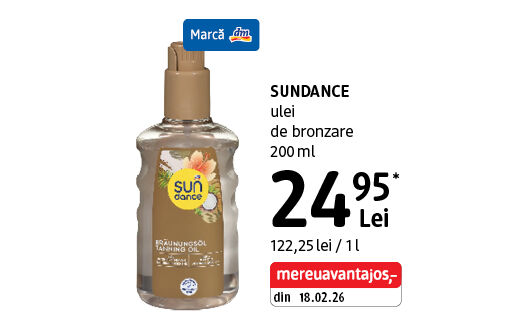 SUNDANCE ulei