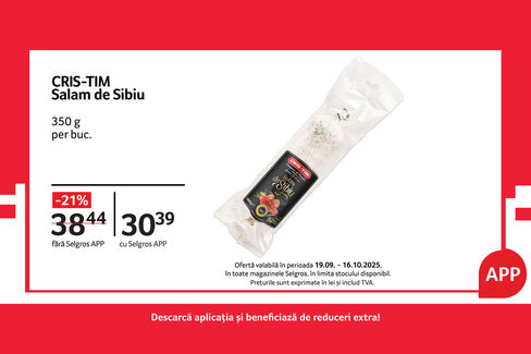 Salam de Sibiu Cris-Tim