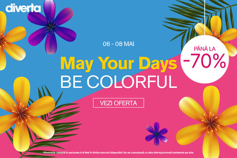 Sale „May your days be colorful”