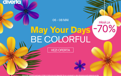 Sale „May your days be colorful”