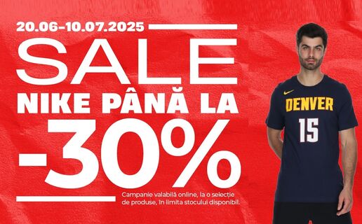 Sale Nike până la -30%