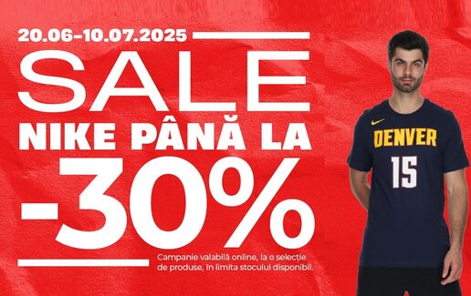 Sale Nike până la -30%