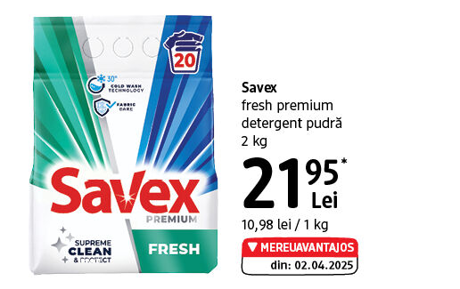 Savex detergent pudră